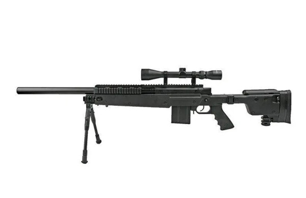 WELL СНАЙПЕРСЬКА ГВИНТІВКА MB4406D BLACK WEL-03-006021