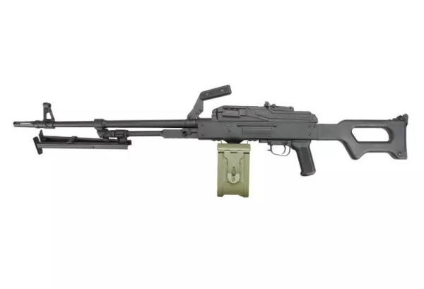 A&K ПУЛЕМЁТ PKM MACHINEGUN BLACK 13068