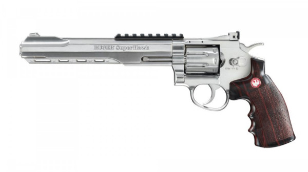 UMAREX РЕВОЛЬВЕР RUGER SUPERHAWK 8 CO2 SILVER 15456