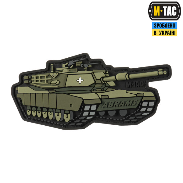 M-TAC НАШИВКА ABRAMS (PVC) OLIVE
