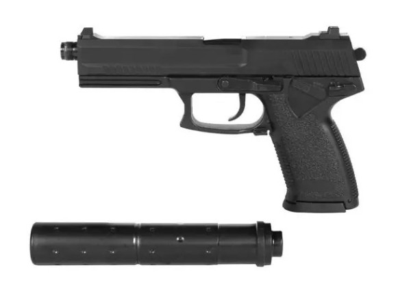 STTI ПІСТОЛЕТ MK23 NON-BLOWBACK HEAVY WEIGHT GAS BLACK GGH-0302