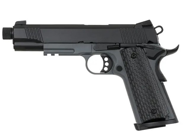 ARMY ARMAMENT ПИСТОЛЕТ UNBOXING GREY BLACK R28(TG-2) HS0349