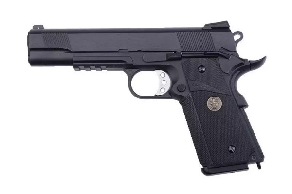 WE ПІСТОЛЕТ SOCOM MEU FULL METAL BLACK HS2495