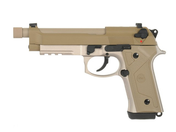 SRC ПІСТОЛЕТ BERETTA SR9A3 GREEN GAS FULL METAL TAN HS1581