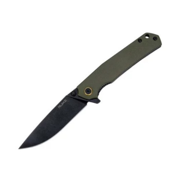 RUIKE НІЖ СКЛАДНИЙ OLIVE P801-G