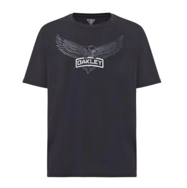 OAKLEY ФУТБОЛКА С ПРИНТОМ SI OAKLEY EAGLE TAB TEE BLACK FOA402827-02E