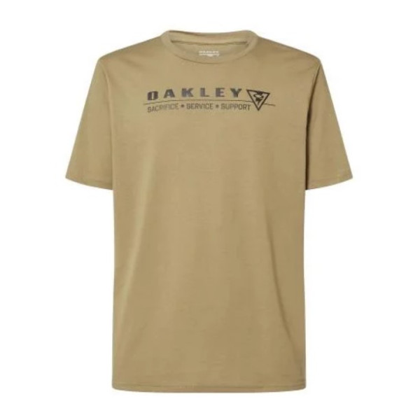 OAKLEY ФУТБОЛКА З ПРИНТОМ SI PILLARS TEE TAN FOA404136-9BU