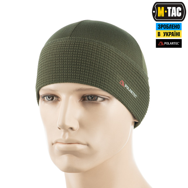 M-TAC ШАПКА-ПІДШОЛОМНИК POLARTEC ARMY OLIVE