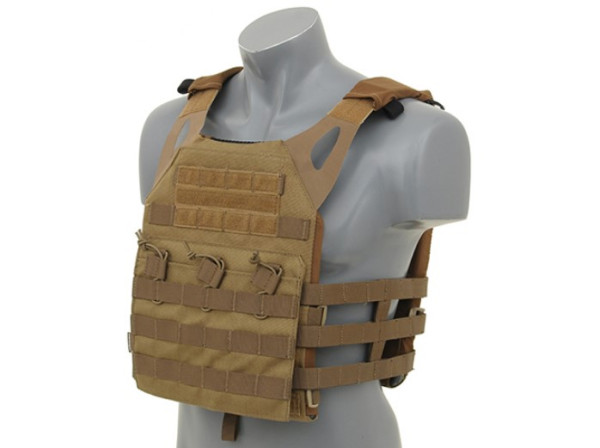EMERSON ЖИЛЕТ ТАКТИЧНИЙ ПЛИТОНОСКА PLATE CARRIER COYOTE BROWN 13714