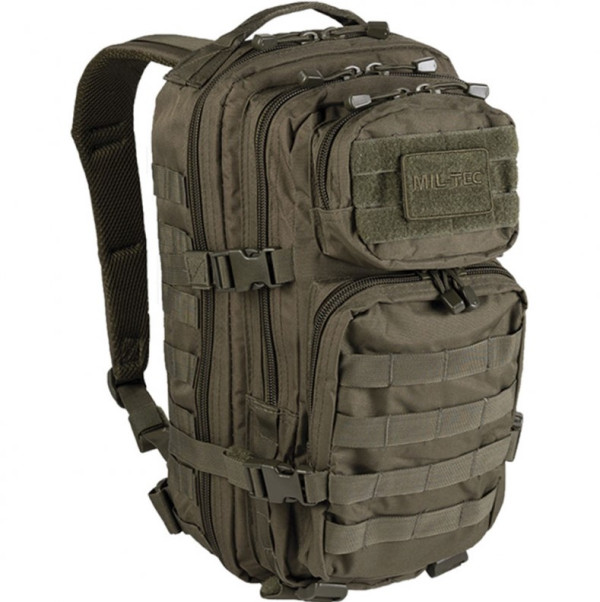 MIL-TEC РЮКЗАК SMALL ASSAULT PACK 20 Л OLIVE 25626