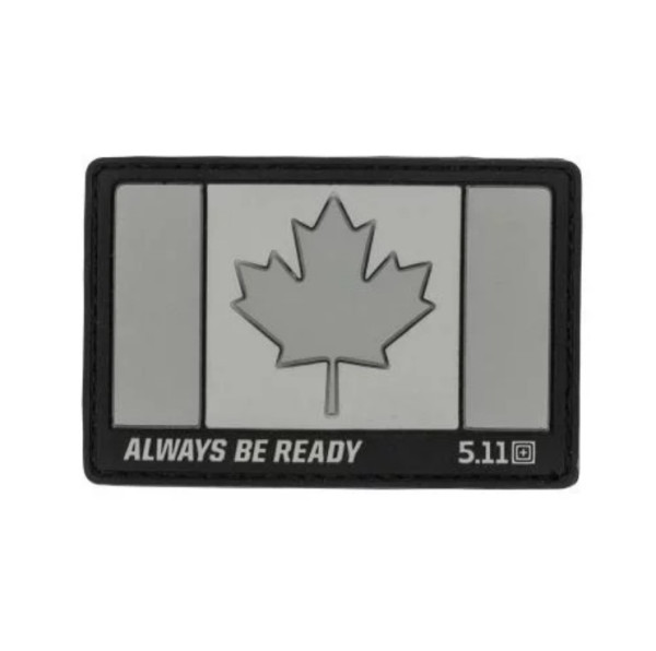 5.11 НАШИВКА CANADA FLAG PATCH CHARCOAL 81209-018