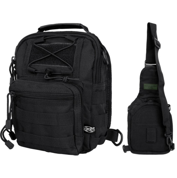 MFH РЮКЗАК ОДНОЛЯМОЧНЫЙ SHOULDER BAG BLACK 30700A