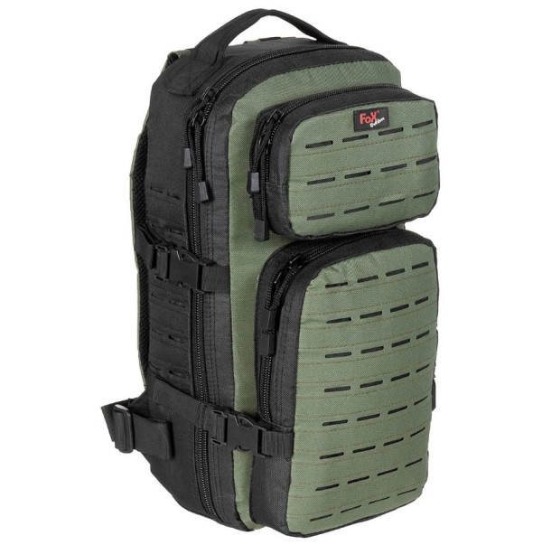 FOX OUTDOOR РЮКЗАК ASSAULT-TRAVEL 30L OLIVE BLACK 30339B