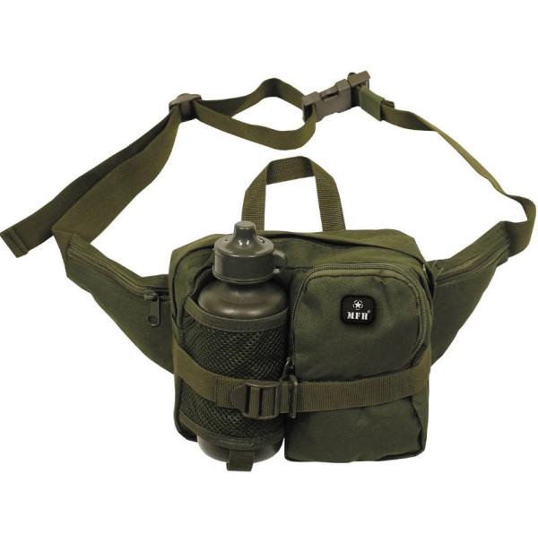 MFH СУМКА ПОЯСНАЯ AIST BAG WITH DRINKING BOTTLE OLIVE 30943B