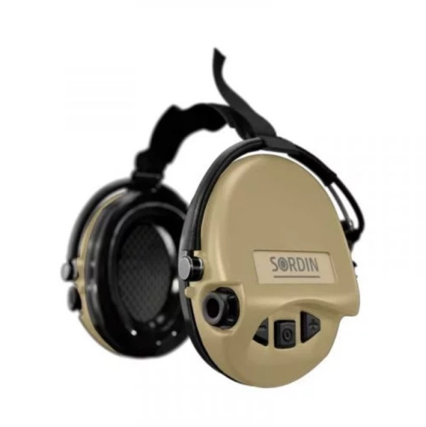 SORDIN НАВУШНИКИ АКТИВНІ SUPREME MIL AUX NECKBAND SAND 76308-05-S