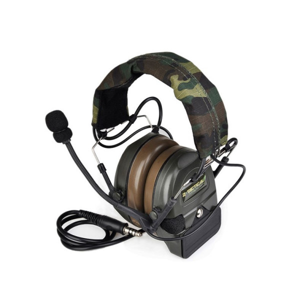 Z-TACTICAL АКТИВНЫЕ НАУШНИКИ COMTAC 054 OLIVE CAMO HS2049