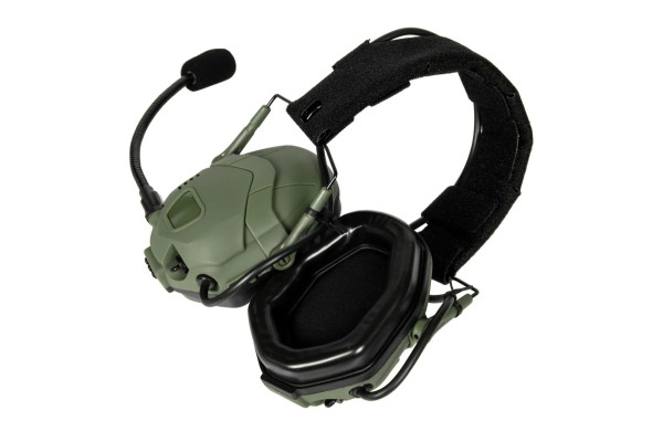 BIG DRAGON ТАКТИЧЕСКИЕ НАУШНИКИ HD-16 – OLIVE HS1903