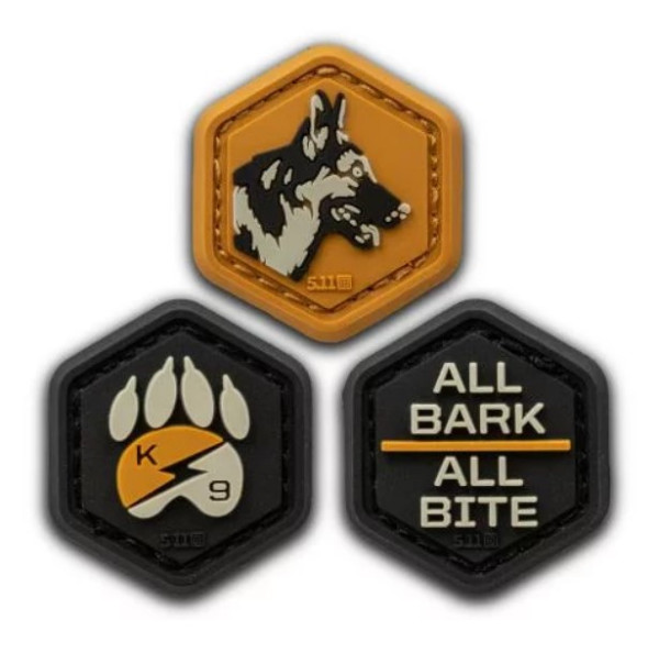 5.11 НАШИВКА НАБОР K9 HEX PATCH 92283-541