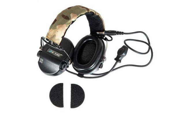  Z-TACTICAL АКТИВНЫЕ НАУШНИКИ MILITARY PELTOR Z111 BLACK MC HS1699