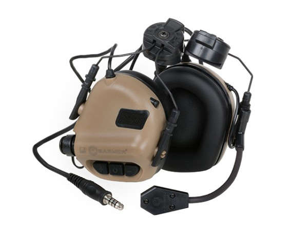 EARMOR ТАКТИЧЕСКИЕ НАУШНИКИ OPSMEN M32H COYOTE BROWN HS1713