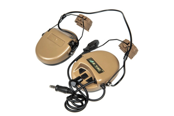 Z-TACTICAL АКТИВНЫЕ НАУШНИКИ Z156 ZSORDIN HEADSET DARK EARTH HS1988