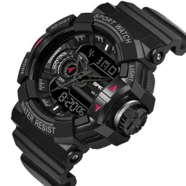 SANDA ГОДИННИК ТАКТИЧНИЙ BOX BLACK 25404