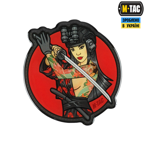 M-TAC НАКЛЕЙКА TACTICAL GIRL №3 ЧЕРЕП
