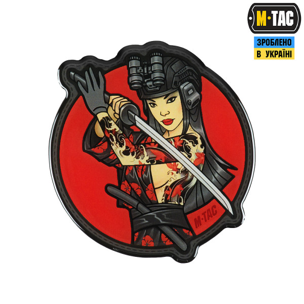 M-TAC НАКЛЕЙКА TACTICAL GIRL №3 ВОДОГРАЙ