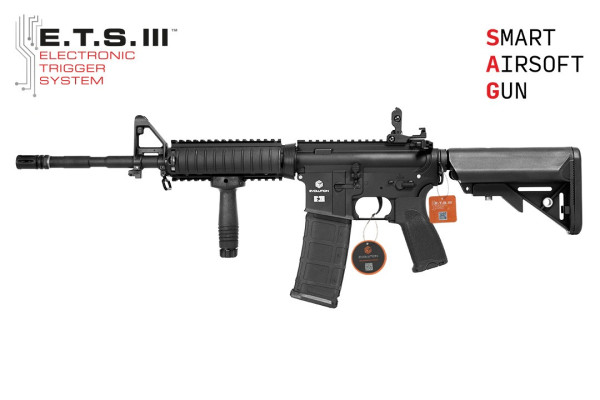 EVOLUTION АВТОМАТ M4 RECON S SOPMOD METAL ETS BLACK HS2424