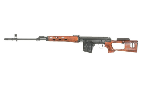 A&K СНАЙПЕРСЬКА ГВИНТІВКА AEG SVD СВД BLACK HS2583