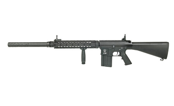 A&K СНАЙПЕРСЬКА ГВИНТІВКА SR-25 BLACK HS0682