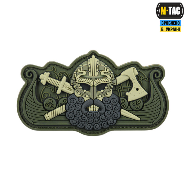 M-TAC НАШИВКА VIKING’S DRAKKAR BLACK/OLIVE