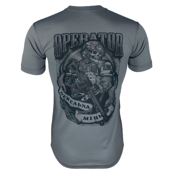 KRAMATAN TACTICAL DESIGN ФУТБОЛКА OPERATOR GREY