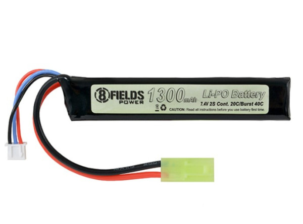 8FIELDS АКУМУЛЯТОР LIPO 7.4V 1300MAH 7,4V 20/40C 29469