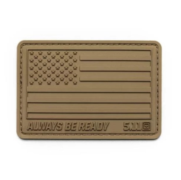 5.11 НАШИВКА USA FLAG DESERT PATCH 92027-134