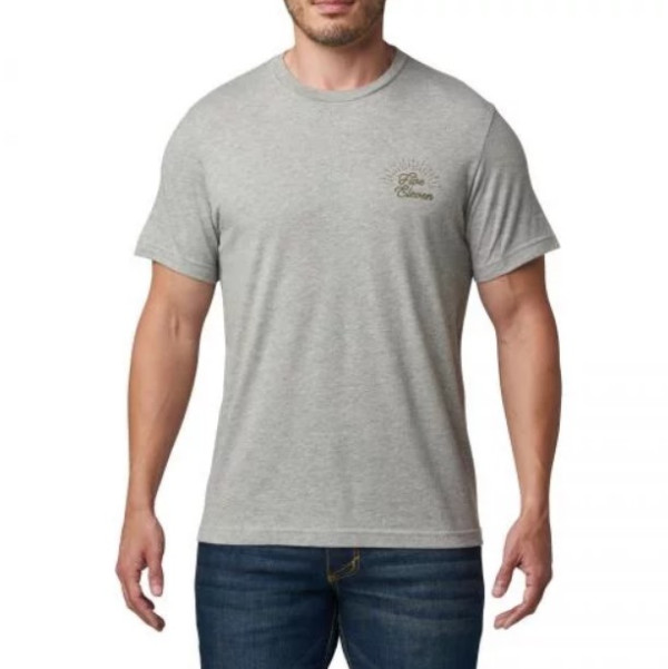 5.11 С ПРИНТОМ ALWAYS BEER READY HEATHER GREY 76147-016