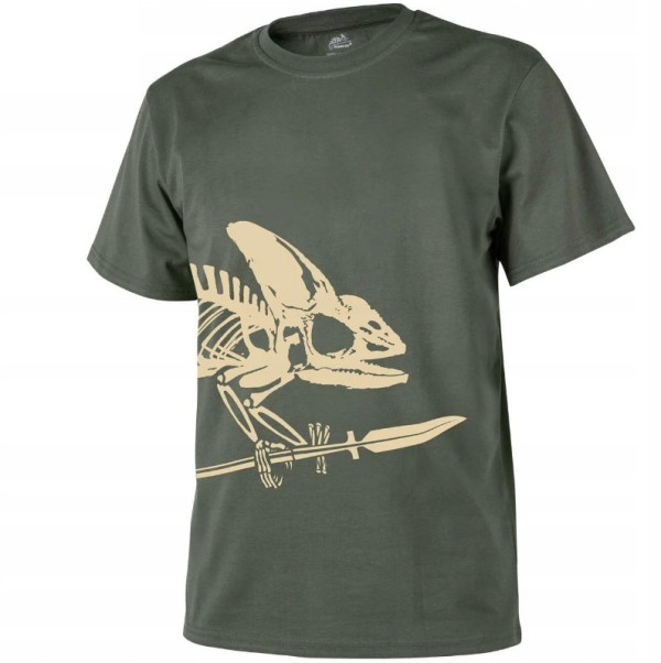HELIKON-TEX ФУТБОЛКА T-SHIRT FULL BODY SKELETON OLIVE GREEN TS-FBS-CO-02