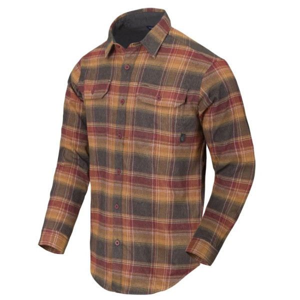 HELIKON-TEX РУБАШКА GREYMAN SHIRT FOGGY AMBER PLAID K0-GMN-PN-P0-B06