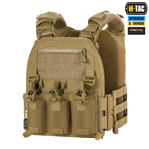 M-TAC ПЛИТОНОСКА CUIRASS FAST ELITE COYOTE