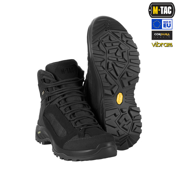 M-TAC ЧЕРЕВИКИ ТАКТИЧНІ ДЕМІСЕЗОННІ PRO LINE BLACK
