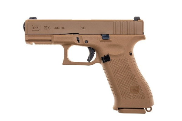 UMAREX ПИСТОЛЕТ GLOCK 19X GBB COYOTE 14601