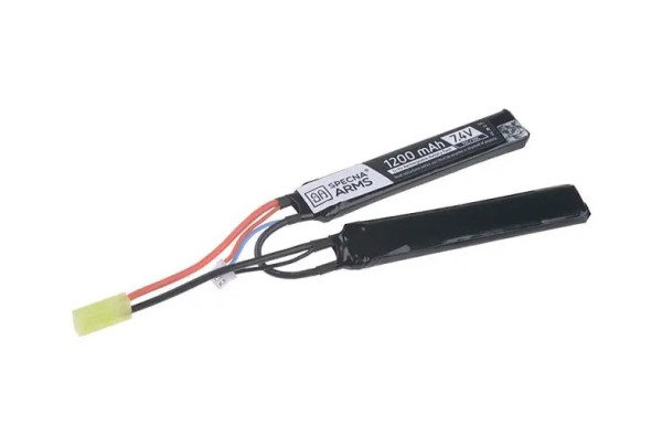 SPECNA ARMS АККУМУЛЯТОР LIPO 7,4V 1200MAH 15/30C MINI TAMIYA 11646