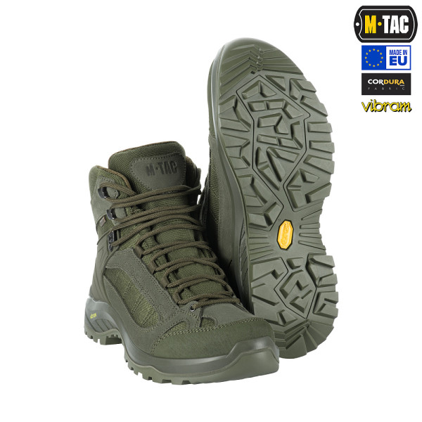 M-TAC ЧЕРЕВИКИ ТАКТИЧНІ ДЕМІСЕЗОННІ PRO LINE RANGER GREEN