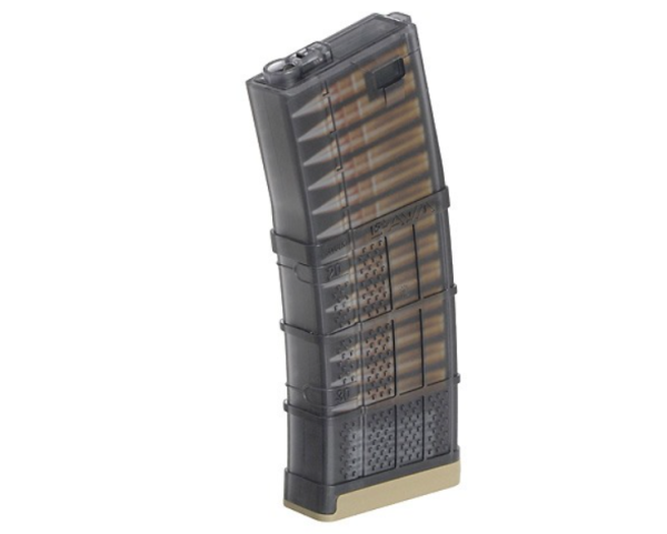 EMG МАГАЗИН МЕХАНИЧЕСКИЙ AR-15/M4 190RD LANCER L5 AWM 300 HS2441