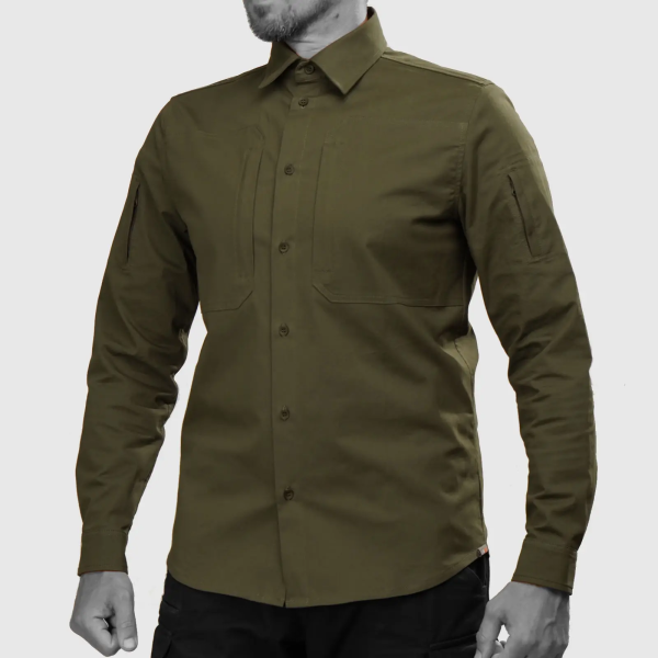 UATAC РУБАШКА PRESIDENT LINE DARK OLIVE 523125