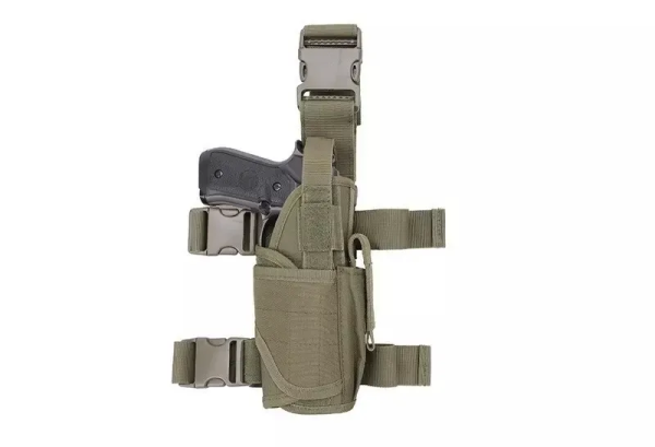 GFC КОБУРА THIGH HOLSTER WITH MAGAZINE POUCH OLIVE 28226
