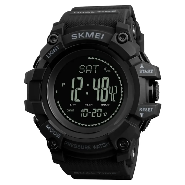 SKMEI ЧАСЫ ТАКТИЧЕСКИЕ МНОГОФУНКЦИОНАЛЬНЫЕ 1358 BLACK