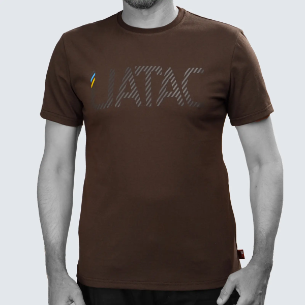UATAC ФУТБОЛКА З ПРИНТОМ UTAC DARK BROWN 53201331