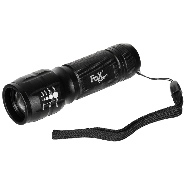MFH ФОНАРИК FOX OUTDOOR STABLAMPE 3 LED ЧЕРНЫЙ 26495