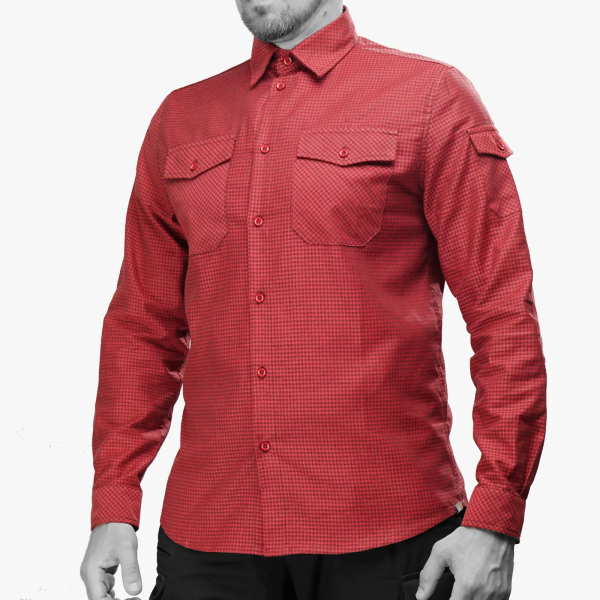 UATAC РУБАШКА PLAID RED 5124